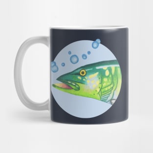 Northern Pike - Fish :: Sea Creatures Mug